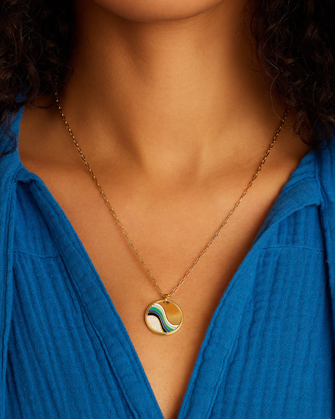 U7 Jewelry Heart Picture Locket Necklace For Women